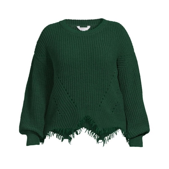 NOBO chunky Knit green sweater - Picture 3 of 7